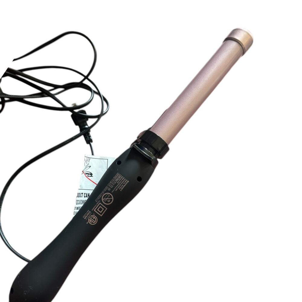 Beachwaver B1 Rotating Curling Iron 1” Ceramic Barrel Midnight Rose - Picture 5 of 8